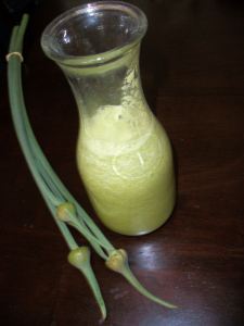 garlicscapevinaigrette